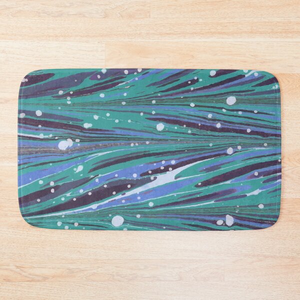 Item preview, Vintage Book Endpaper Marbled Design designed and sold by newnouveau.