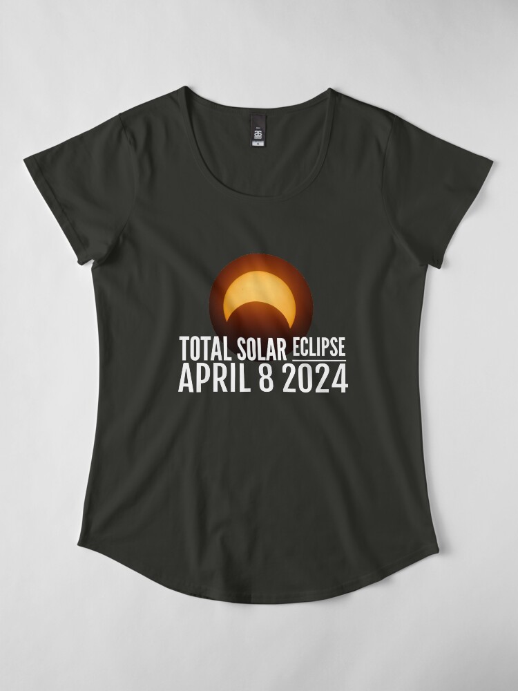 "Total Solar eclipse of April 8, 2024 Tshirt, Astronomy Shirt" Tshirt