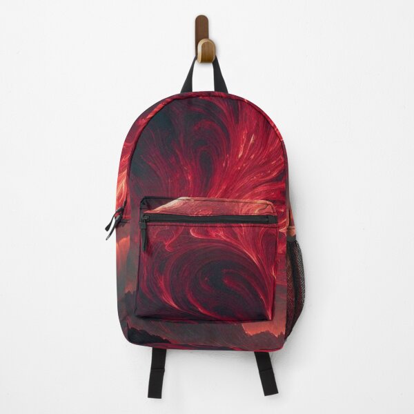 Item preview, a blood mood with flames radiating designed and sold by MysteryAlien.