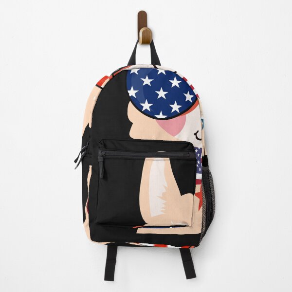 Item preview, funny llama 4th of July Vintage US Flag designed and sold by Soufyan06.