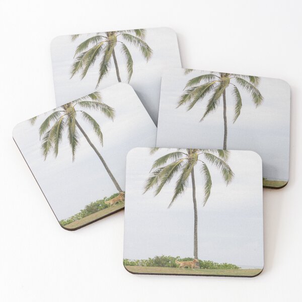 Item preview, Palm Tree Pup designed and sold by paradisevibe.
