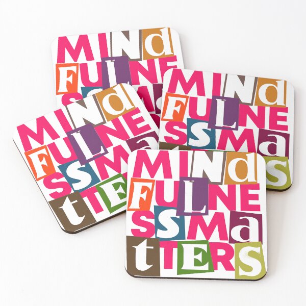 Item preview, MINDFULNESS MATTERS designed and sold by alegnacreates.