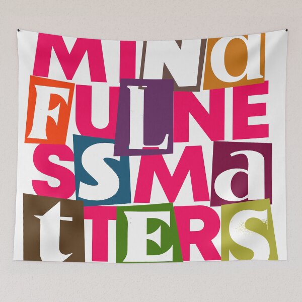 Item preview, MINDFULNESS MATTERS designed and sold by alegnacreates.