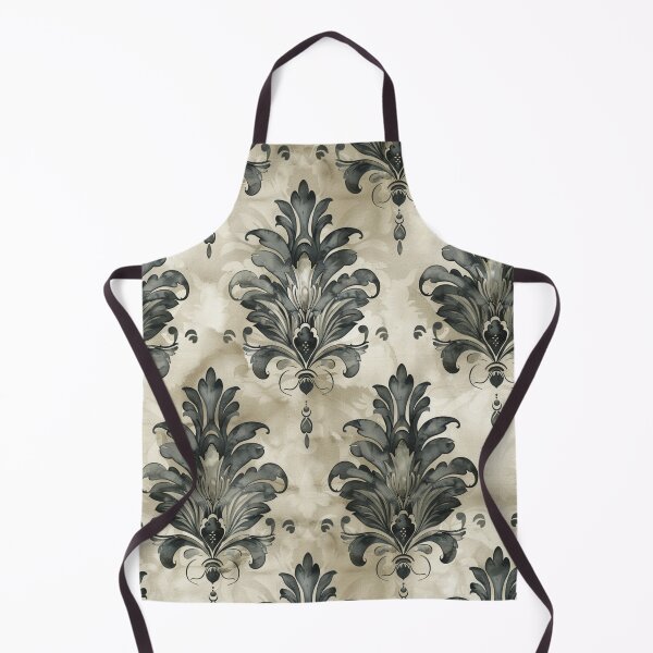 Item preview, DELICATE DUSK Watercolor Damask designed and sold by Frenchifique.