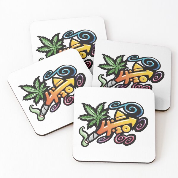 Item preview, 4:20 Weed Art - Cannabis Culture Illustration designed and sold by prismatic1111.