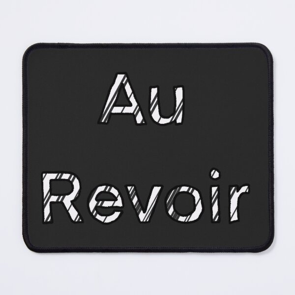 Item preview, Goodbye in French(Au Revoir) designed and sold by Usagicollection.