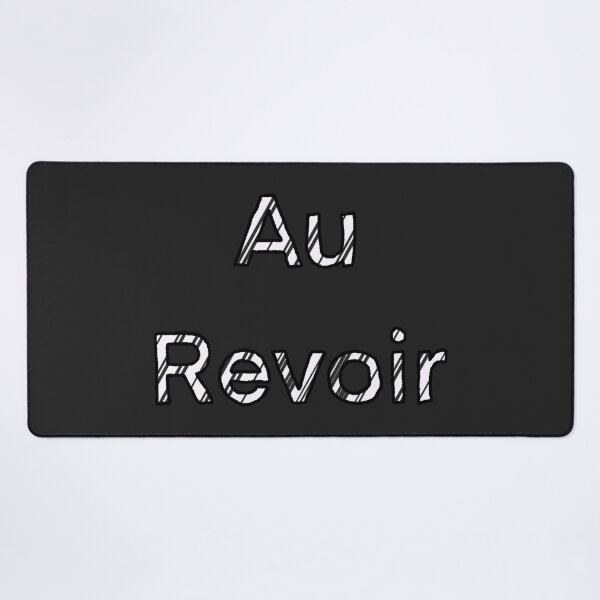 Item preview, Goodbye in French(Au Revoir) designed and sold by Usagicollection.
