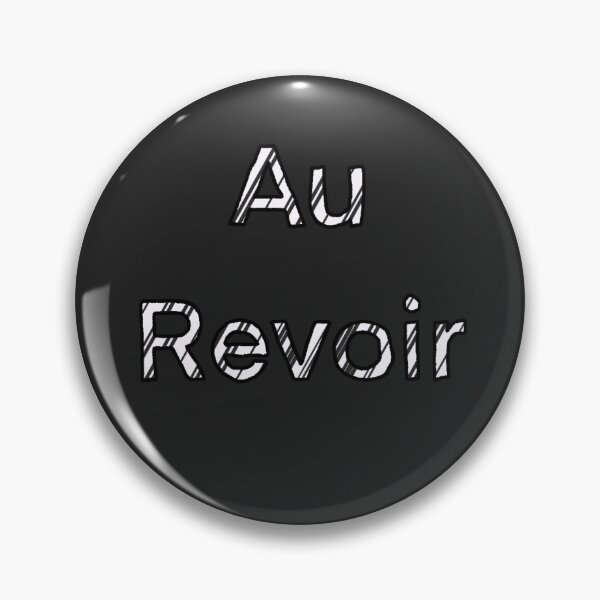 Item preview, Goodbye in French(Au Revoir) designed and sold by Usagicollection.