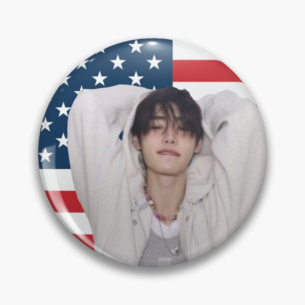 Item preview, park sunghoon u.s american flag designed and sold by maries-shopz.