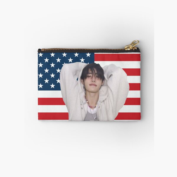 Item preview, park sunghoon u.s american flag designed and sold by maries-shopz.