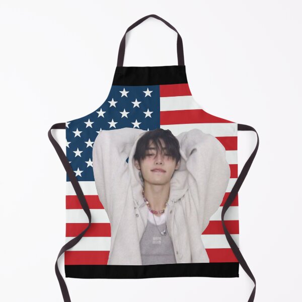 Item preview, park sunghoon u.s american flag designed and sold by maries-shopz.