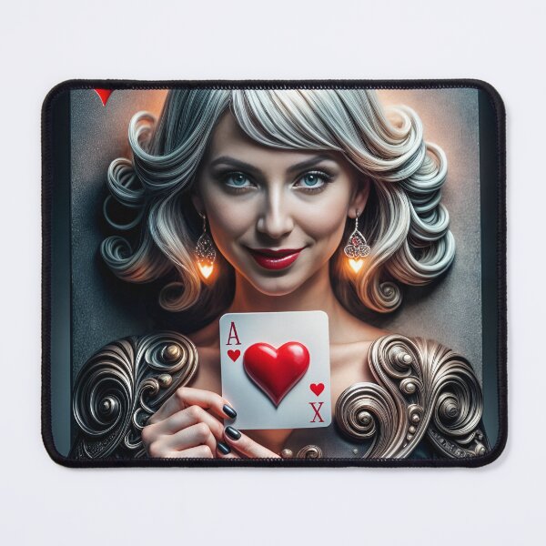 Item preview, woman of game card designed and sold by Creative88Art.