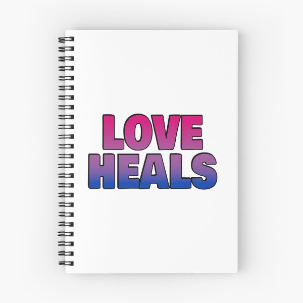 Item preview, Bi Pride - Love heals designed and sold by Inspirationmotivation.