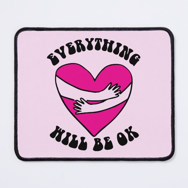 Item preview, Everything is going to be OK positive quote design designed and sold by bolimj.