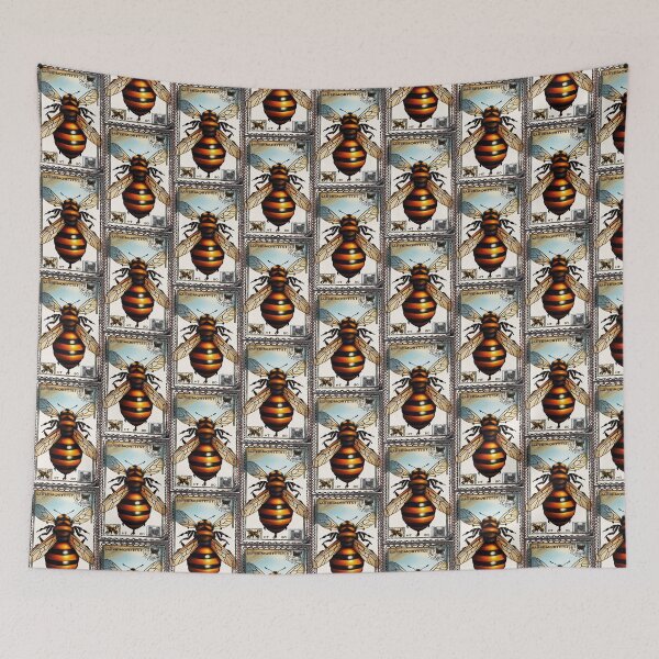Item preview, Vintage Bee Art - Nature Inspired Stamps designed and sold by TriForceDesign.