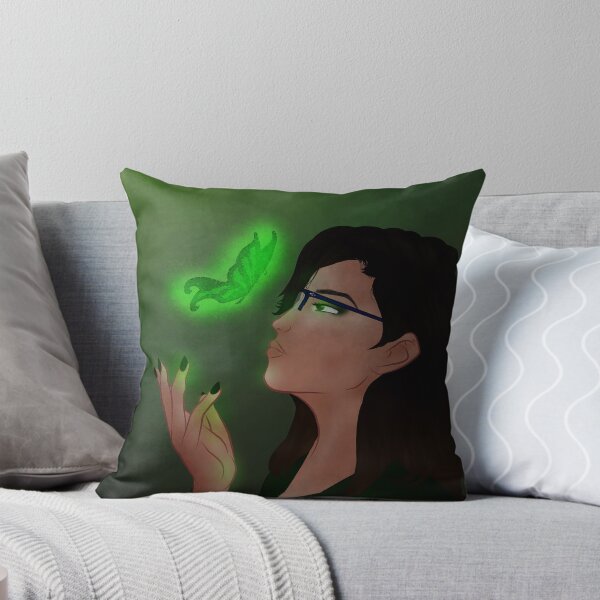 Item preview, Illusion of glowing green butterfly emerges from hand designed and sold by LunaCoyoteArt.
