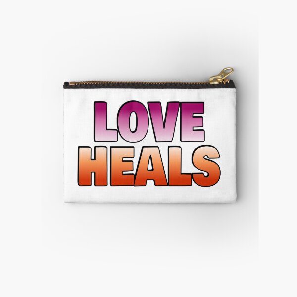 Item preview, Love Heals - Lesbian Flag Colors designed and sold by Inspirationmotivation.