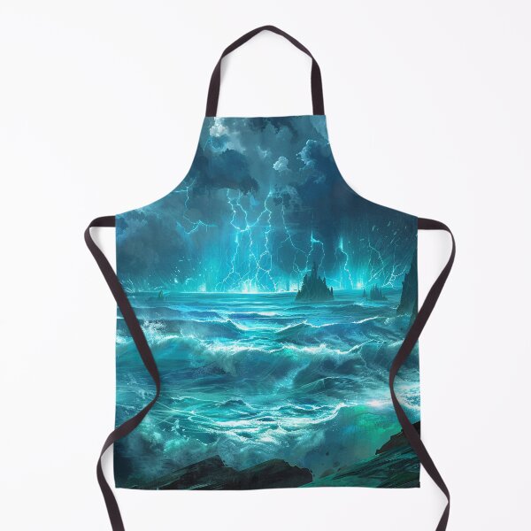 Item preview, Dark Fantasy Landscape - Raging Seas designed and sold by Lumaria Designs.