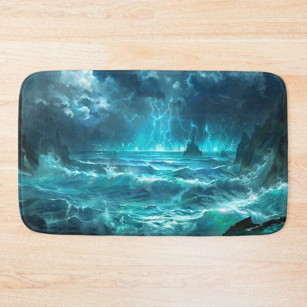 Item preview, Dark Fantasy Landscape - Raging Seas designed and sold by Lumaria Designs.