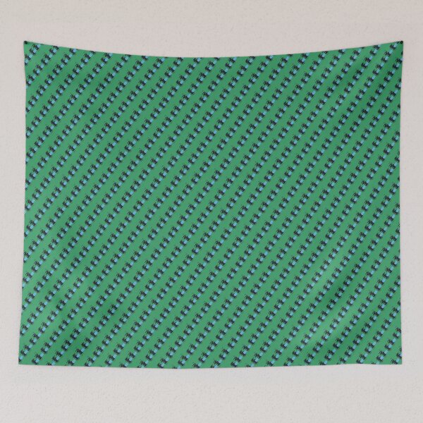 Item preview, Green Simple Seamless Doodad Repeat Shapes designed and sold by EvergreenMotifs.