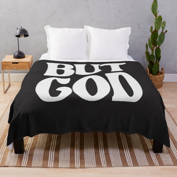 Item preview, But God Inspirational Christian Quote designed and sold by cidolopez.
