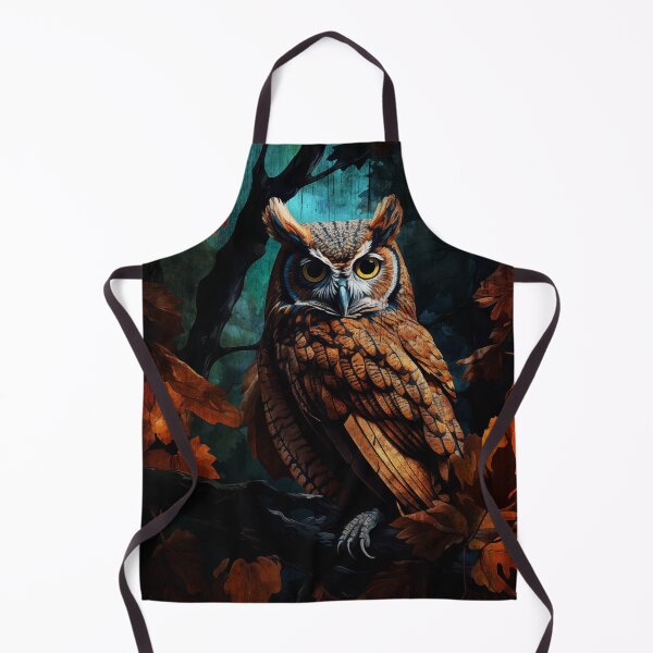 Item preview, Great Horned Owl In Autumn designed and sold by KeeganCreations.