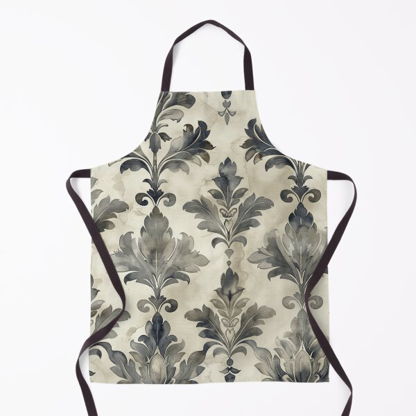 Item preview, MYSTICAL MIRAGE Watercolor Damask designed and sold by Frenchifique.