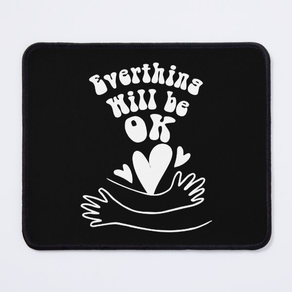 Item preview, Everything is going to be OK positive quote design designed and sold by bolimj.