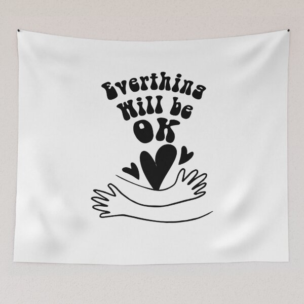 Item preview, Everything is going to be OK positive quote design designed and sold by bolimj.