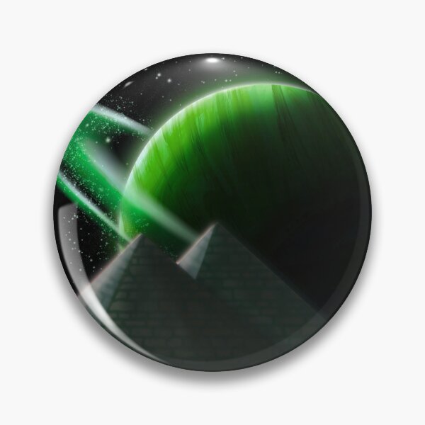 Item preview, Space Pyramids (Green) designed and sold by Stars and Vials.