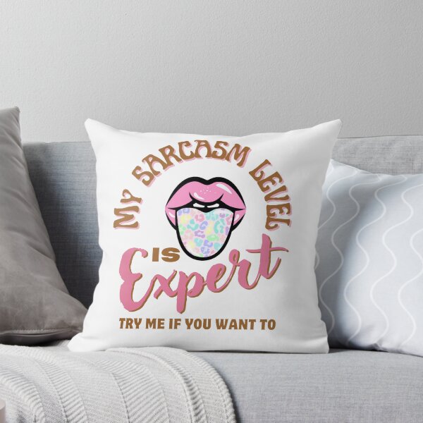 Aperçu de l'œuvre Expert en sarcasme créée et vendue par DalysDesigns.