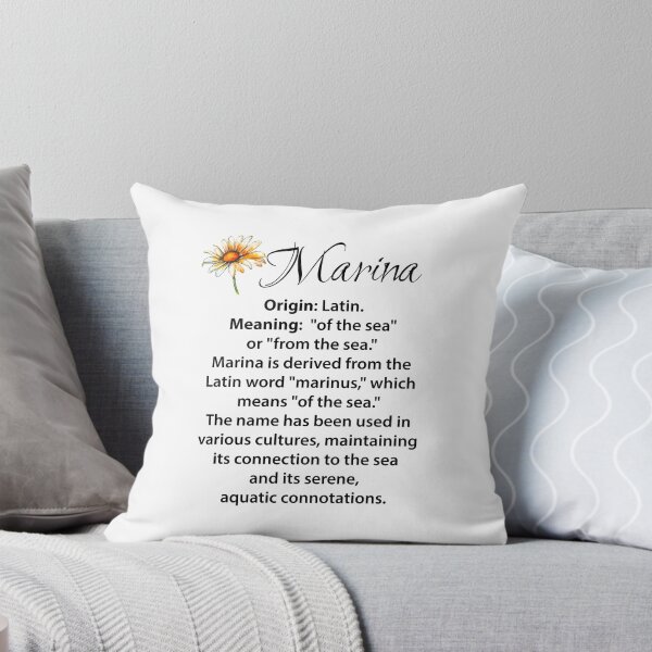 Item preview, Name meaning Marina designed and sold by OCNau.