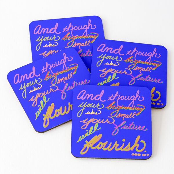 Item preview, Job 8:7 “Your future will flourish”  designed and sold by Victoria Rose.
