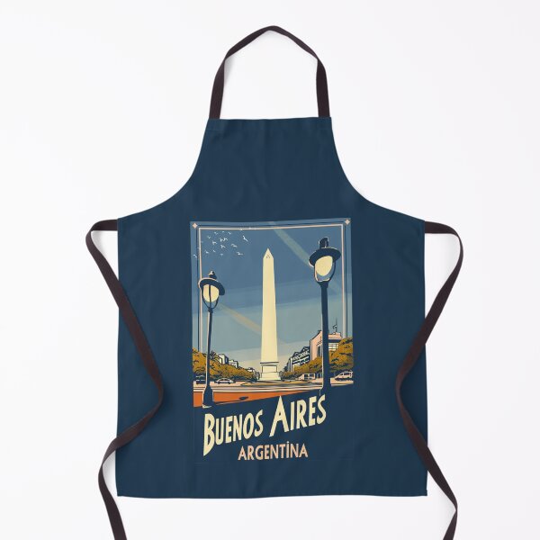 Item preview, A Vintage Travel Art of Buenos Aires - Argentina  designed and sold by GoodOldVintage.