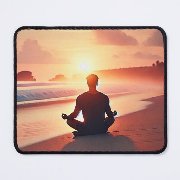 Item preview, Sunrise Meditation on the Beach designed and sold by Marinaso.