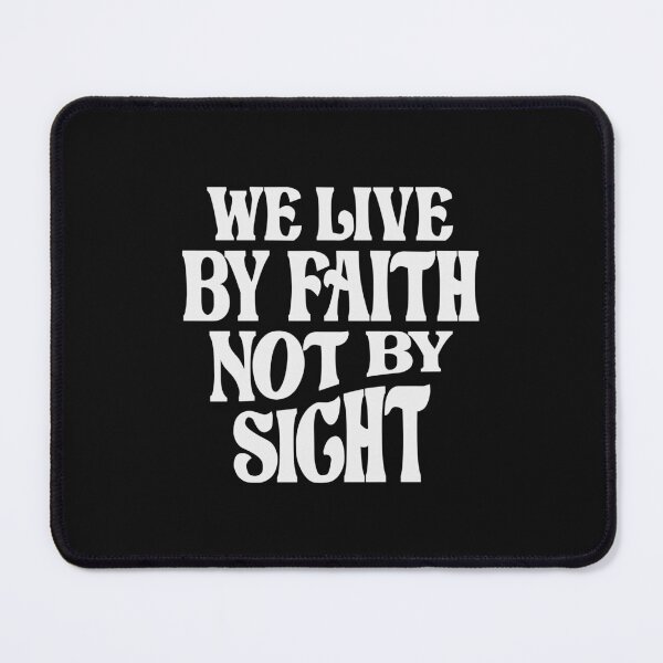 Item preview, Live by Faith Inspirational Christian Quote designed and sold by cidolopez.