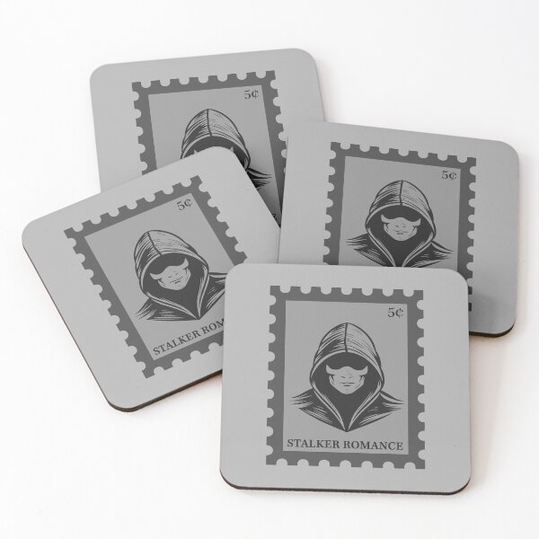 Item preview, Stamp Stalker Romance Book Club Book Trope designed and sold by BookWishEra.