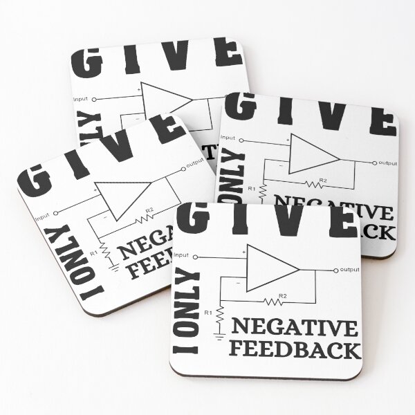 Item preview, I Only Give Negative Feedback designed and sold by GoverArt.