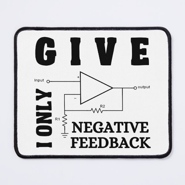 Item preview, I Only Give Negative Feedback designed and sold by GoverArt.