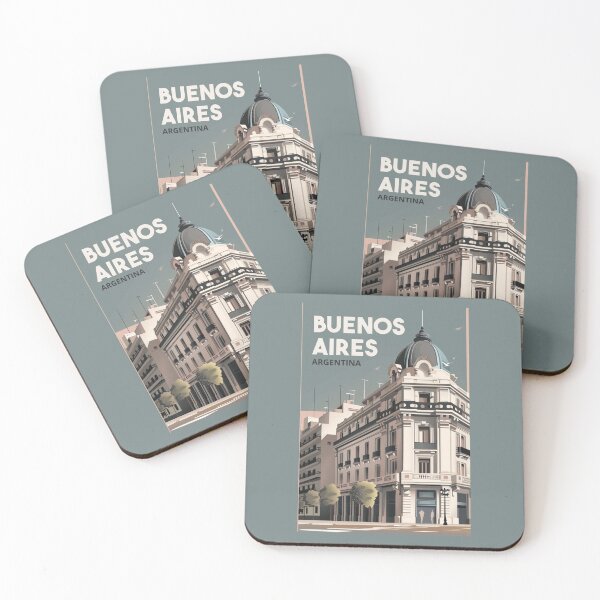 Item preview, A Vintage Travel Art of Buenos Aires - Argentina  designed and sold by GoodOldVintage.