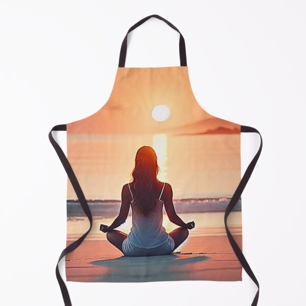 Item preview, Sunset Yoga on the Beach designed and sold by Marinaso.