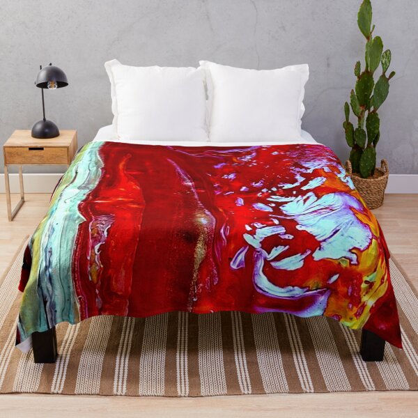 Item preview, Acrylic Pour - Flame Symphony designed and sold by Highlandkings.