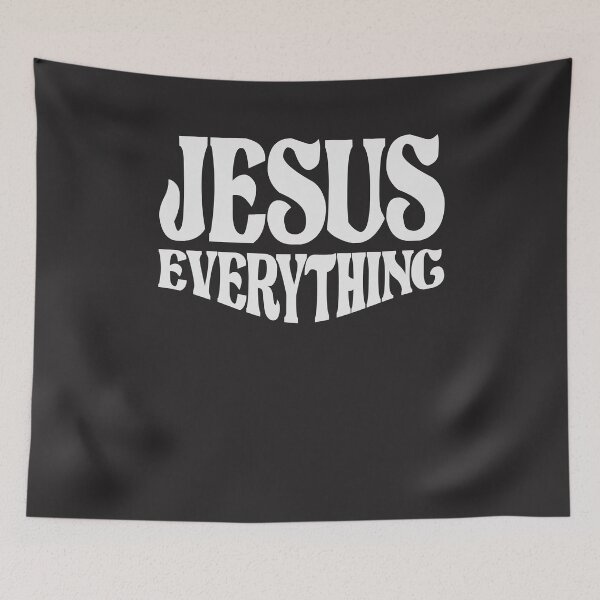 Item preview, Jesus Everything Inspirational Christian Quote designed and sold by cidolopez.