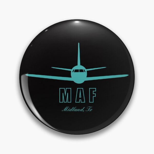 Item preview, MAF Midland Texas TX Airport Code designed and sold by Lartheviking.