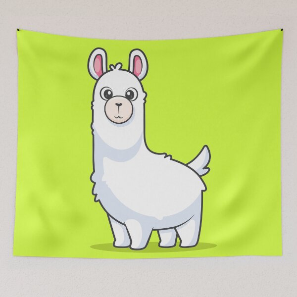 Item preview, Cute Alpaca Llama Cartoon Vector Icon - Charming Animal and Nature Illustration designed and sold by hjian8219.