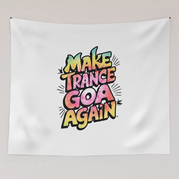 Item preview, Make Trance Goa again, Trance Music gift. designed and sold by paulo silveira.