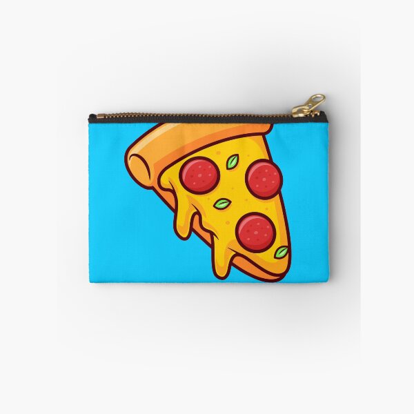 Item preview, Slice of Pizza Melted Floating Cartoon Vector Icon - Tasty and Fun Food Illustration designed and sold by hjian8219.