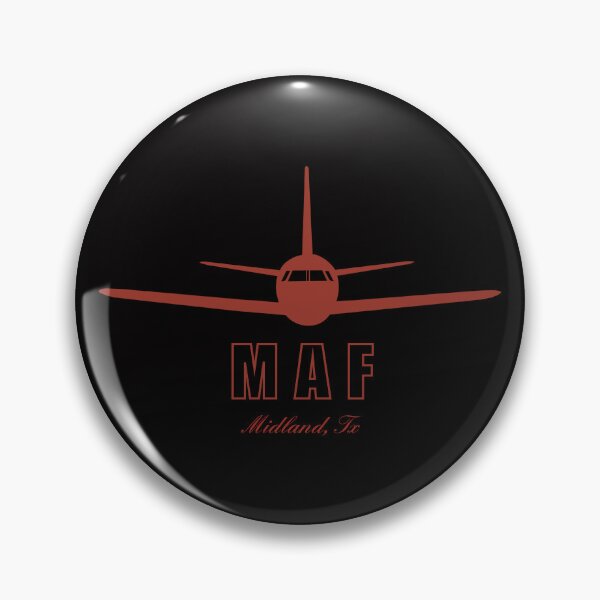 Item preview, MAF Midland Texas TX Airport Code designed and sold by Lartheviking.