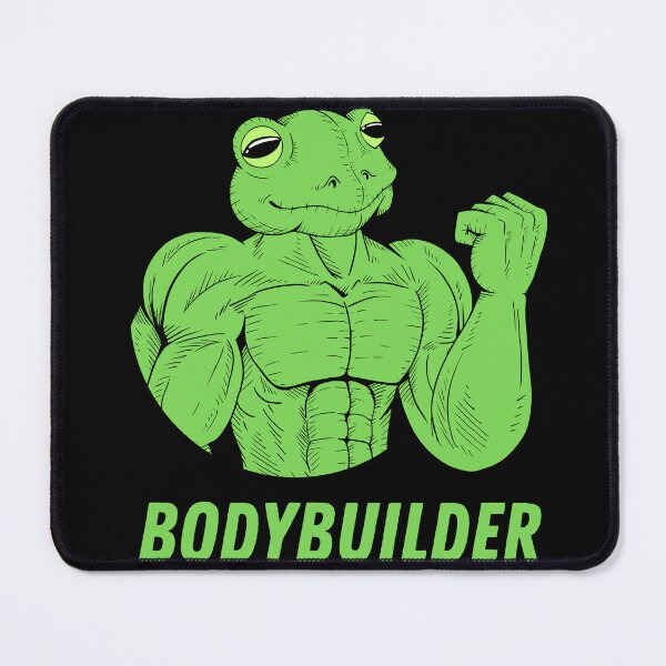 Item preview, BodyBuilder Frog | Funny Gym Gift For Man | For Gym Rats | Graphic Tee Unisex | Gift for Nerds | Art Tee | Hand Drawn Illustration designed and sold by Diferenty Shop ⭐⭐⭐⭐⭐.