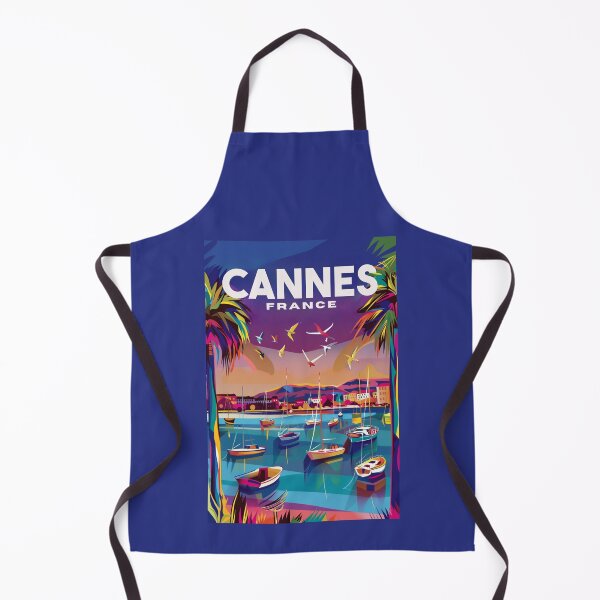 Item preview, An Illustration of Cannes - France designed and sold by GoodOldVintage.